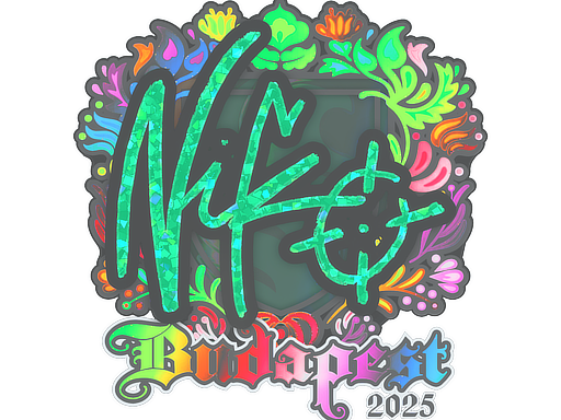 Buy CS2 sticker Sticker | NiKo (Holo) | Budapest 2025 skin