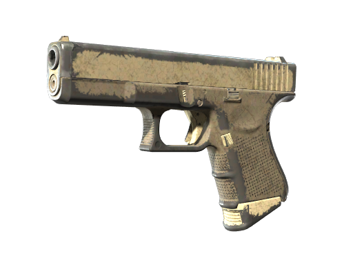 Buy CS2 pistol Glock-18 | Sand Dune (Battle-Scarred) skin