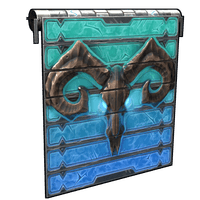 Buy Rust misc Glacial Visage Garage Door skin