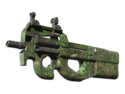 Buy CS2 smg Souvenir P90 | Verdant Growth (Factory New) skin