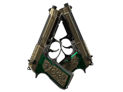 Buy CS2 pistol StatTrak™ Dual Berettas | Royal Consorts (Minimal Wear) skin