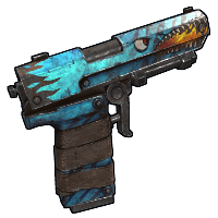 Buy Rust semi auto pistol Bitin' Dog SAP skin