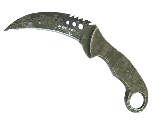 Buy CS2 knife ★ Talon Knife | Safari Mesh (Battle-Scarred) skin
