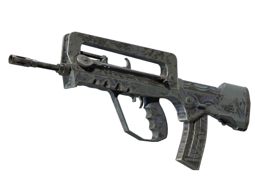 Buy CS2 rifle FAMAS | Night Borre (Battle-Scarred) skin