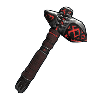 Buy Rust weapon Stone Hatchet from Hell skin