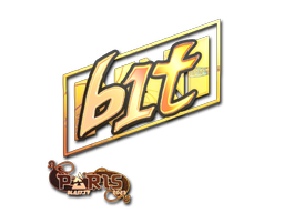 Buy CS2 sticker Sticker | b1t (Holo) | Paris 2023 skin
