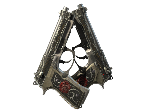 Buy CS2 pistol StatTrak™ Dual Berettas | Balance (Battle-Scarred) skin