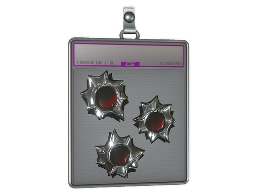 Buy CS2 charm Sticker Slab | Bullet Hell (Foil) skin