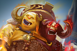 Buy Dota 2 wearable Autographed Voice of Flockheart's Gamble skin