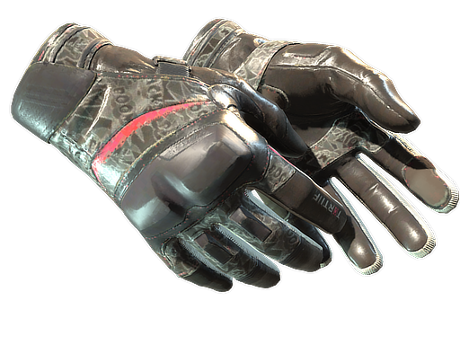 Buy CS2 gloves ★ Moto Gloves | Boom! (Well-Worn) skin