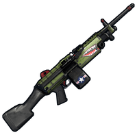 Buy Rust weapon Bombshell M249 skin