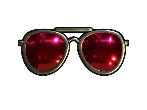 Buy CS2 sticker Sticker | Red Shades (Foil) skin