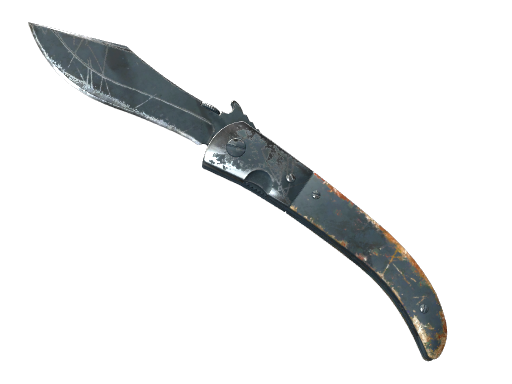 Buy CS2 knife ★ Navaja Knife | Night Stripe (Battle-Scarred) skin