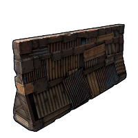 Buy Rust concrete barricade Sheet Metal Barricade skin