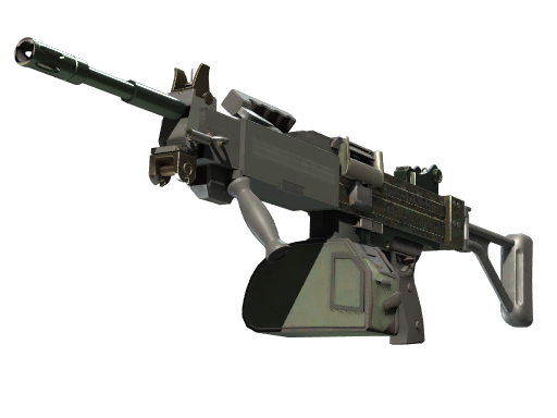 Buy CS2 machinegun Negev | Army Sheen (Minimal Wear) skin