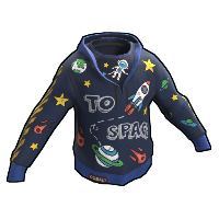 Buy Rust hoodie Space Raider Hoodie skin