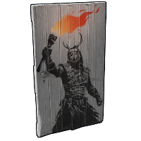 Buy Rust wooden door Flamebearer Wooden Door skin
