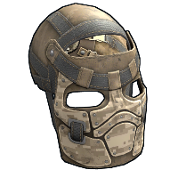 Buy Rust metal facemask Desert Raiders Facemask skin