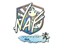 Buy CS2 sticker Sticker | NAF (Holo) | Antwerp 2022 skin