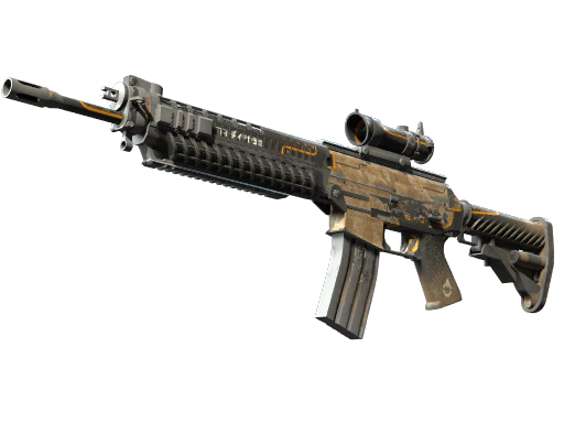 Buy CS2 rifle SG 553 | Triarch (Battle-Scarred) skin