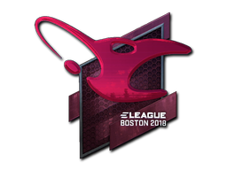 Buy CS2 sticker Sticker | mousesports (Foil) | Boston 2018 skin