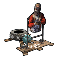 Buy Rust reactive sign Decoy Target skin