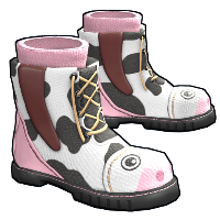 Buy Rust boots Cow Moo Flage Boots skin