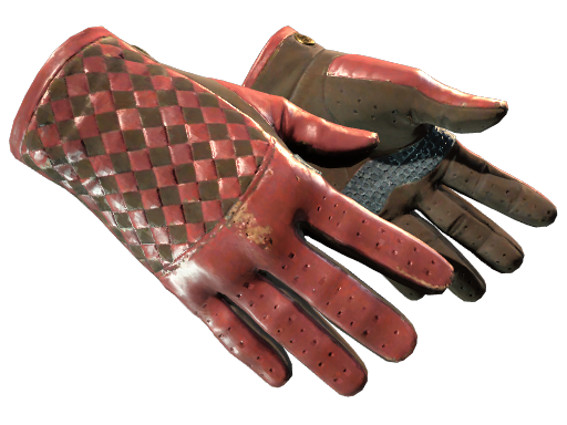 Buy CS2 gloves ★ Driver Gloves | Crimson Weave (Well-Worn) skin