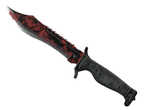Buy CS2 knife ★ Bowie Knife | Crimson Web (Battle-Scarred) skin