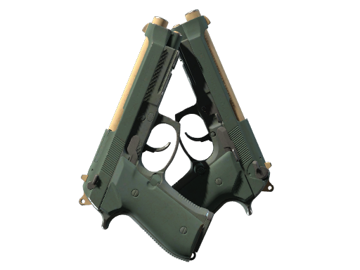 Buy CS2 pistol Souvenir Dual Berettas | Contractor (Field-Tested) skin