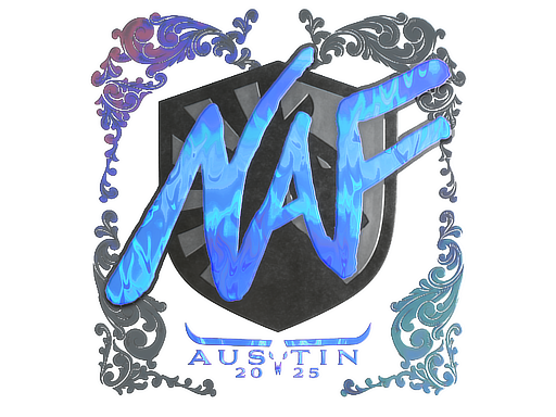 Buy CS2 sticker Sticker | NAF (Holo) | Austin 2025 skin
