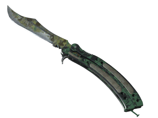 Buy CS2 knife ★ Butterfly Knife | Boreal Forest (Battle-Scarred) skin