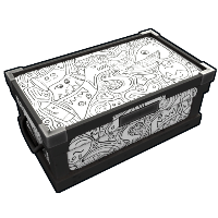 Buy Rust large wooden box Doodle Large Wooden Box skin