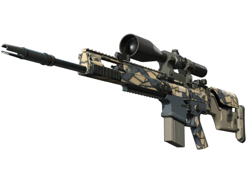 Buy CS2 sniper rifle SCAR-20 | Stone Mosaico (Minimal Wear) skin