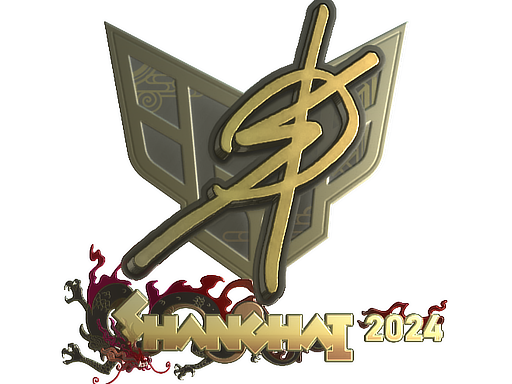Buy CS2 sticker Sticker | degster (Gold) | Shanghai 2024 skin
