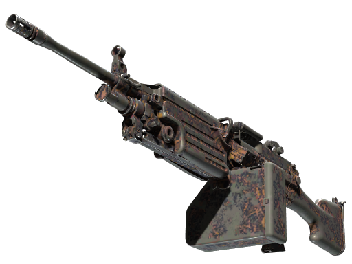 Buy CS2 machinegun Souvenir M249 | Humidor (Battle-Scarred) skin