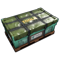 Buy Rust large wooden box Tools Supply Container skin
