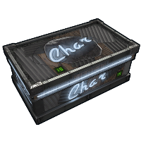 Buy Rust large wooden box Neon Charcoal Storage skin