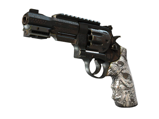 Buy CS2 pistol StatTrak™ R8 Revolver | Bone Forged (Factory New) skin