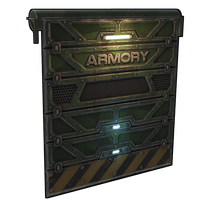 Buy Rust misc Armory Garage Door skin