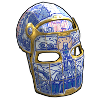 Buy Rust armor Porcelain Facemask skin