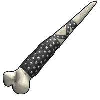 Buy Rust bone knife Studded Bone Knife skin