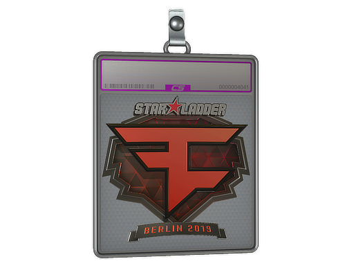 Buy CS2 charm Sticker Slab | FaZe Clan (Foil) | Berlin 2019 skin
