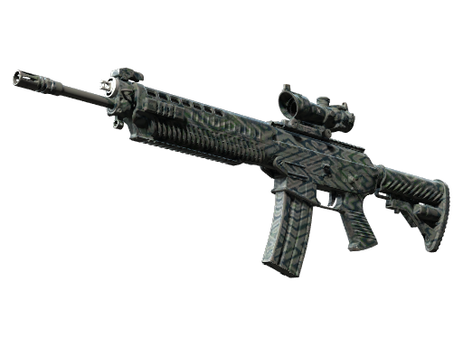 Buy CS2 rifle SG 553 | Barricade (Field-Tested) skin