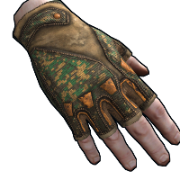 Buy Rust burlap gloves Firefighter Gloves skin