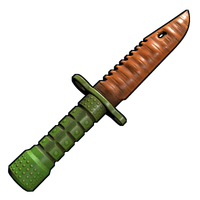 Buy Rust weapon Carrot Combat Knife skin
