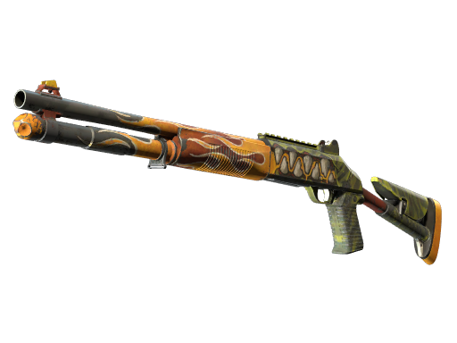 Buy CS2 shotgun XM1014 | Incinegator (Well-Worn) skin