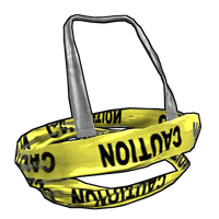 Buy Rust clothing Caution Tape Top skin