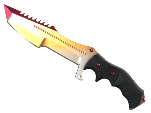 Buy CS2 knife ★ StatTrak™ Huntsman Knife | Fade (Factory New) skin
