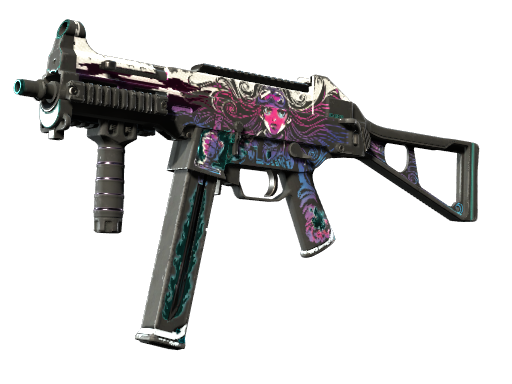Buy CS2 smg UMP-45 | Neo-Noir (Well-Worn) skin